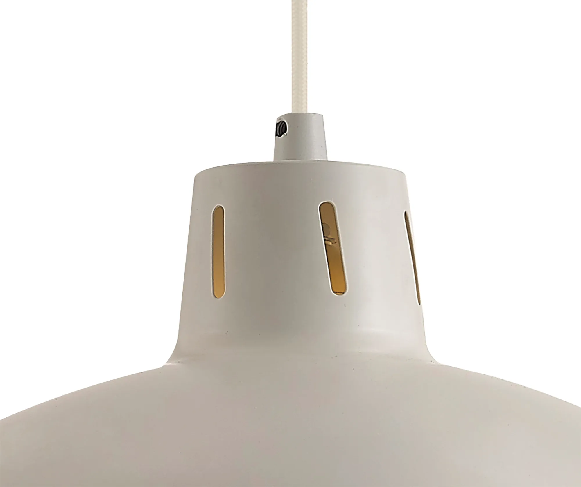 Wellington Pulley System Pendant 1 Light Matt White D0151  Deco Wellington